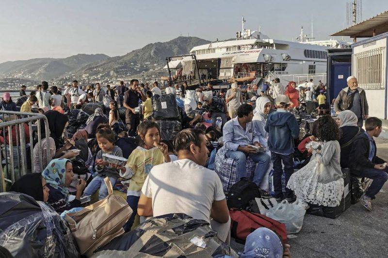 Reprise des arrivées de migrants à Lesbos