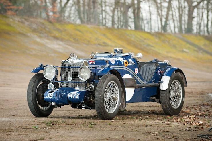 MG K3 Magnette roadster, une noble bête de course