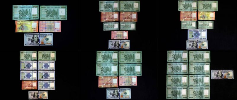 Sur le marché noir, le dollar flotte au-dessus de la barre des 9 000 livres