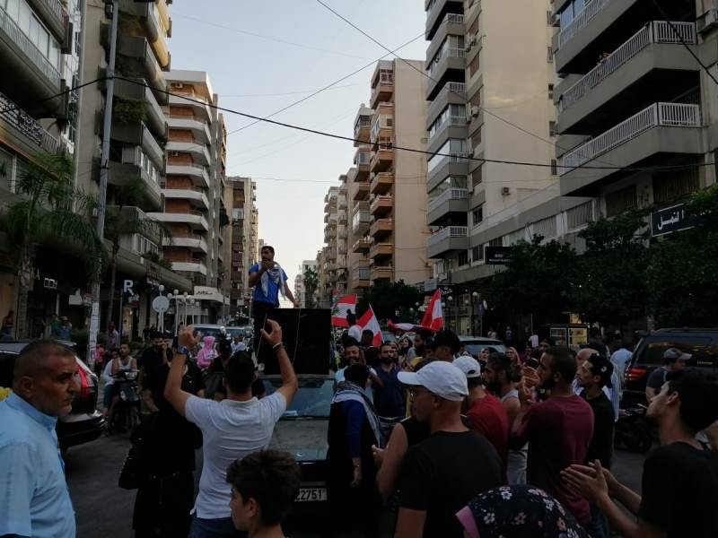 Rassemblement à Mazraat Yachouh : 