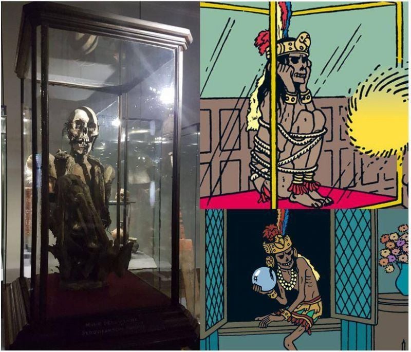 L’énigme d’une momie sortie de l’imaginaire de Tintin agite les esprits