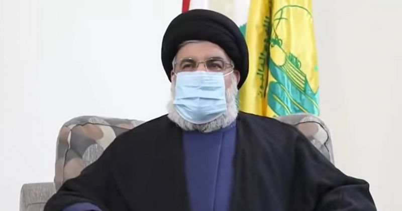 Masqué, Nasrallah énumère les armes à mobiliser dans la 