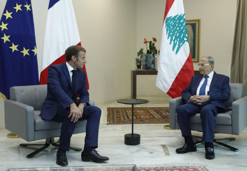 Aoun s’empresse de détricoter les résultats de la visite de Macron Aoun s’empresse de détricoter les résultats de la visite de Macron