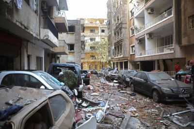 "Un cyclone a traversé la maison" : dans Beyrouth sinistré, des habitants témoignent