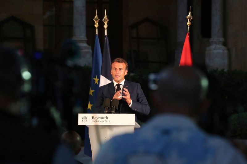 Macron : C'est Le Temps Des Responsabilités Aujourd'hui Pour Le Liban ...