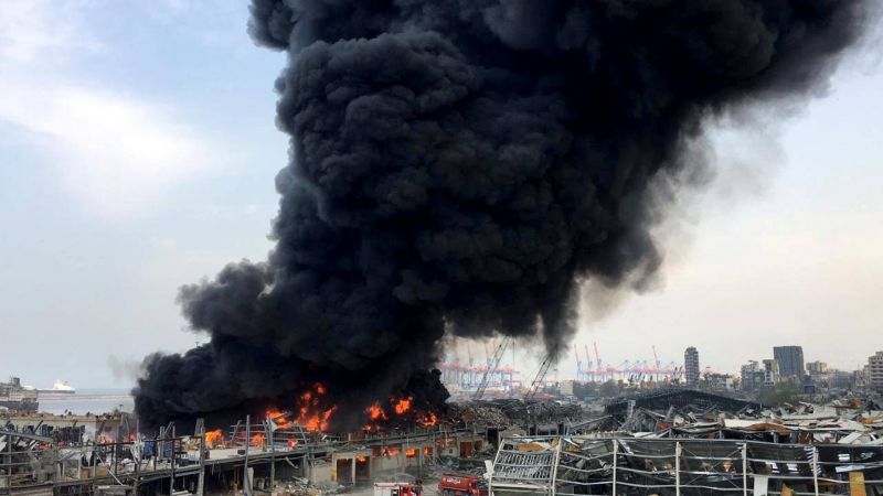 Incendie du port de Beyrouth : quels sont les risques pour la santé et comment se protéger