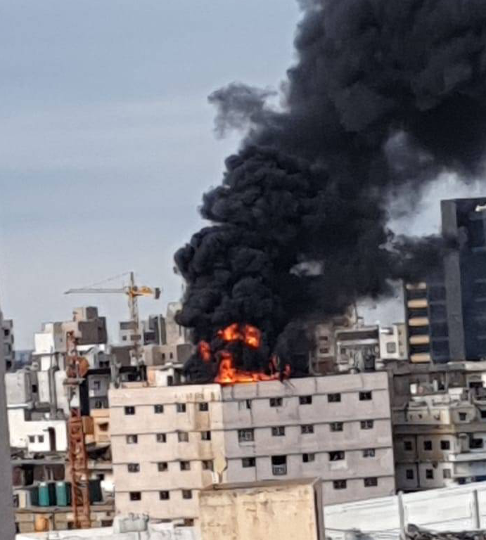 Incendie maîtrisé dans la zone industrielle de Bauchrié