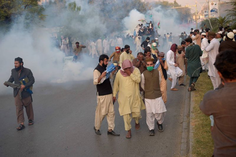 Manifestation anti-France houleuse au Pakistan