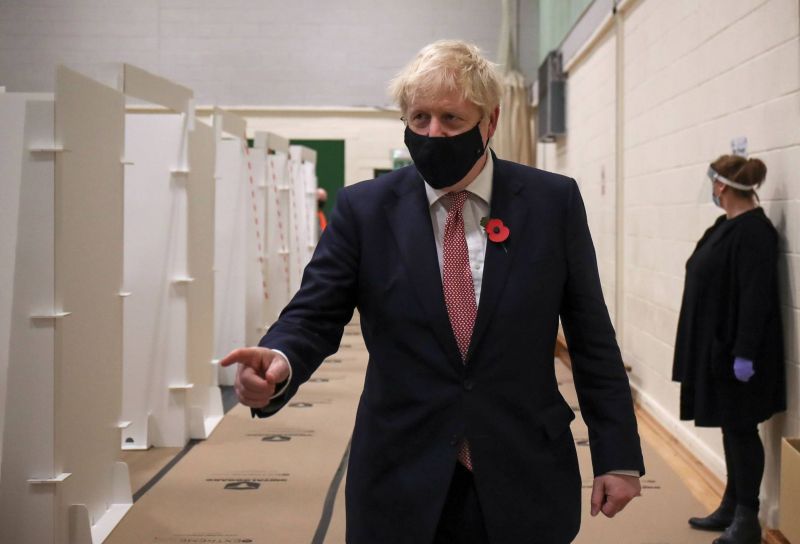 Le Premier ministre britannique Boris Johnson félicite Joe Biden et Kamala Harris