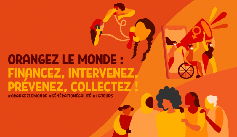 Contre les violences faites aux femmes, une autre nuance d’orange