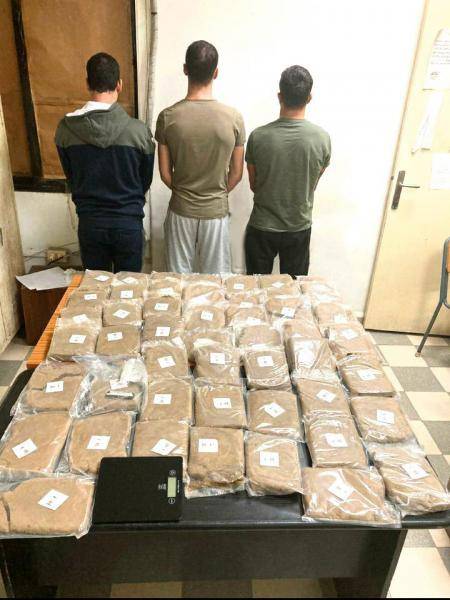 Arrestation de trois hommes impliqués dans du trafic de haschisch