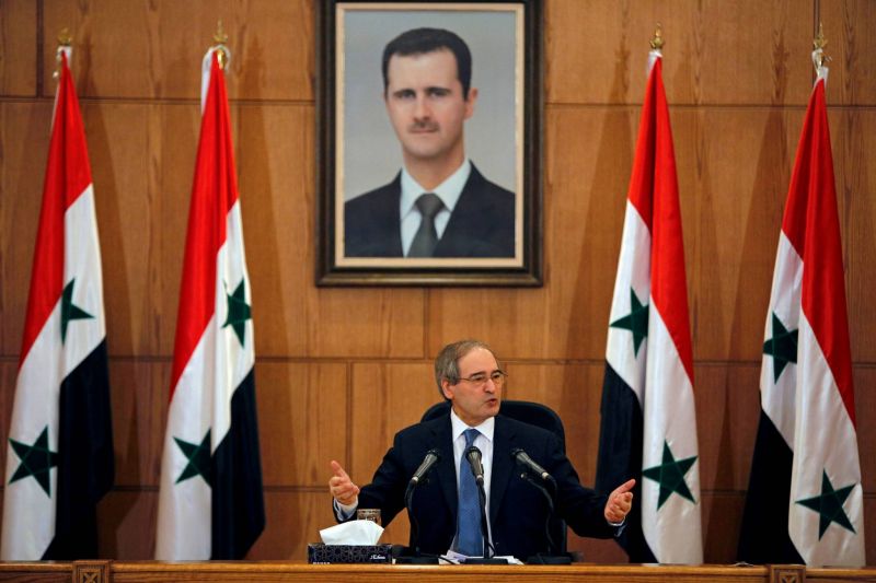 Le vice-ministre Fayçal Moqdad nommé chef de la diplomatie