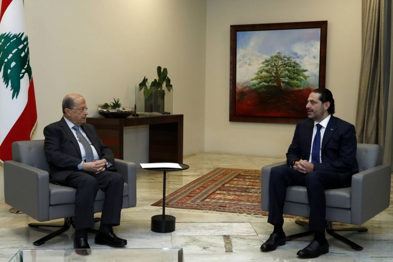 Hariri présente une mouture de 18 ministres, Aoun promet de l'étudier