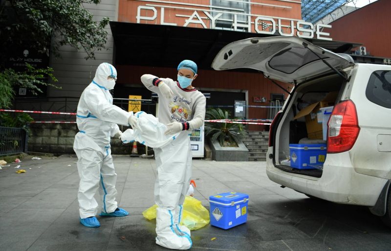 Dépistage en Chine de 250.000 personnes après l'apparition d'un foyer épidémique