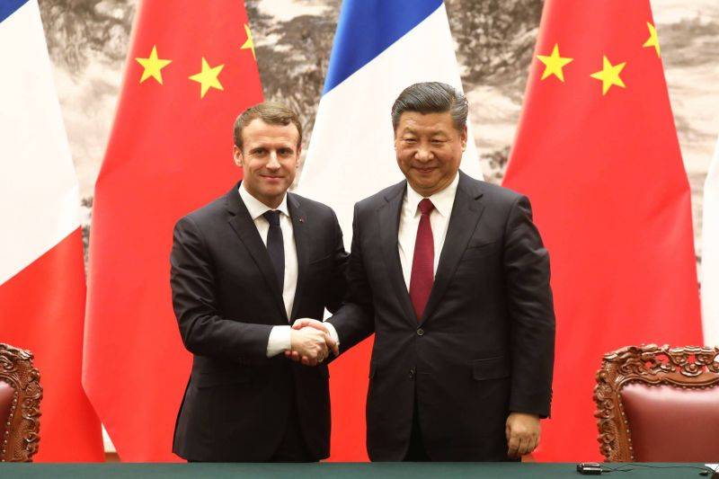 Xi Jinping adresse ses vœux de rétablissement à Macron
