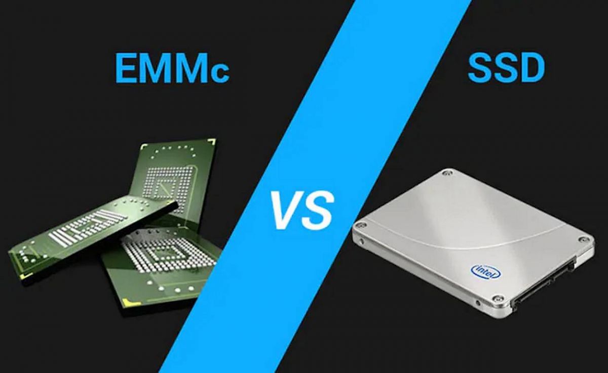 Quelle est la différence entre un disque SSD et une carte eMMC ?