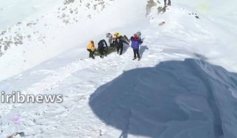 Onze morts dans des avalanches au nord de Téhéran, selon un nouveau bilan