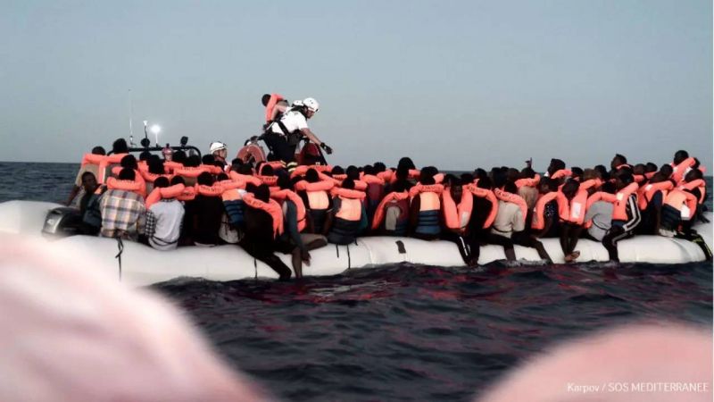 Cinquante migrants africains secourus en mer