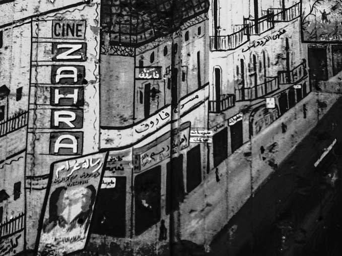 Bourj Hammoud en noir et blanc, cousu de fil d’or