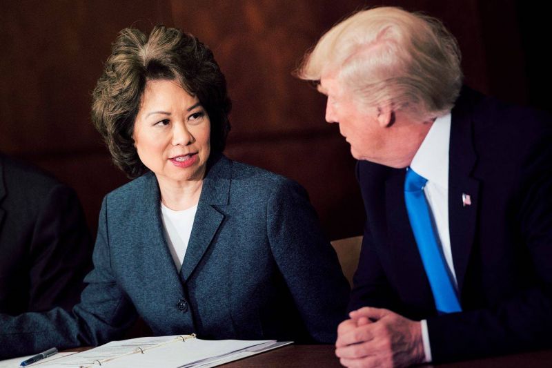 Une ministre de Trump, Elaine Chao annonce démissionner après les violences du Capitole
