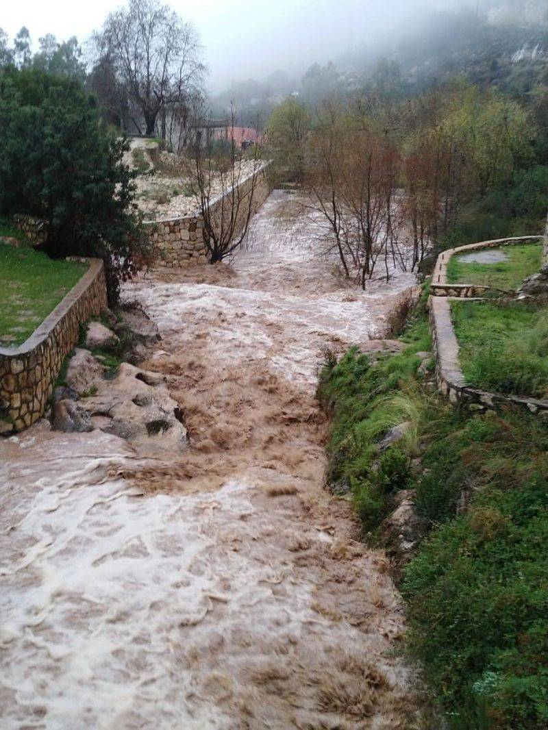 Pluies diluviennes et inondations à travers le Liban