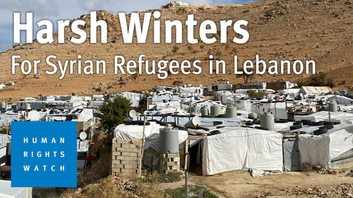 HRW dénonce des conditions de vie « désastreuses » à Ersal