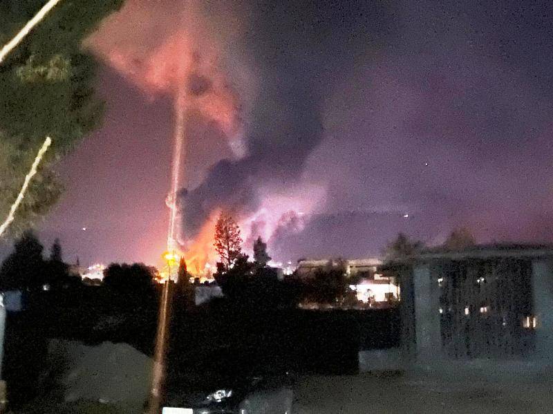 Explosion nocturne d'un réservoir de gaz près de la frontière syrienne
