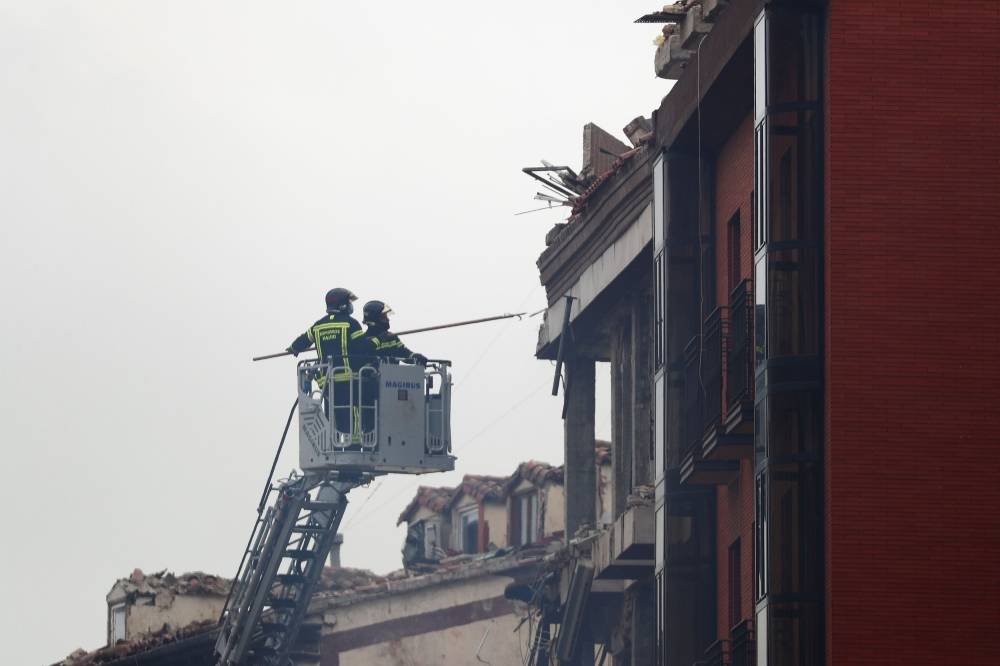 L'explosion dans le centre de Madrid due au gaz, selon le maire