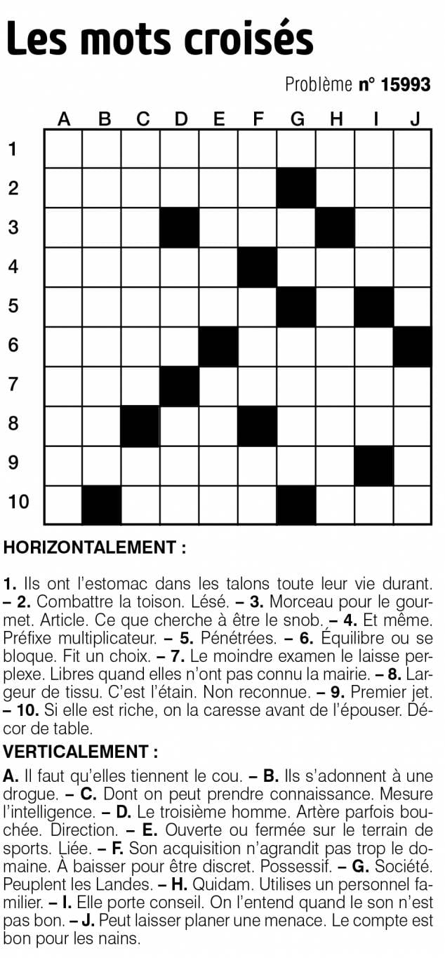 Remis En Etat Par Aplanissement Mots Fléchés Jeux play - L'Orient-Le Jour