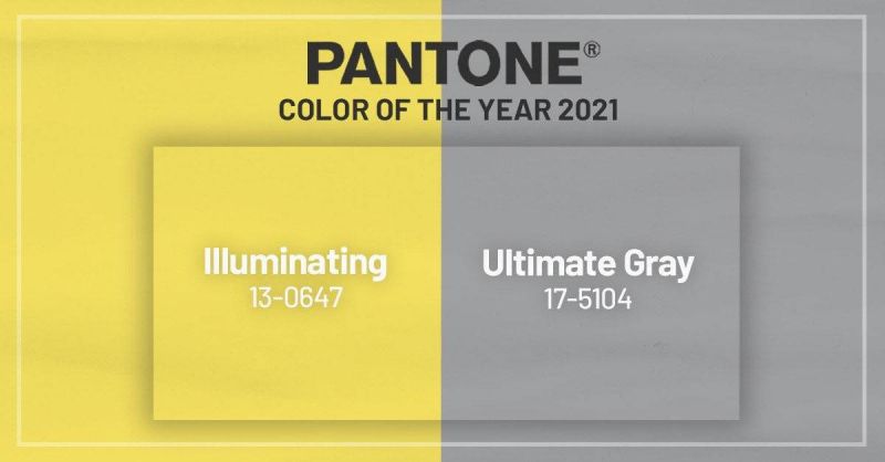 Pantone voit 2021 en deux couleurs-messages plutôt qu’une