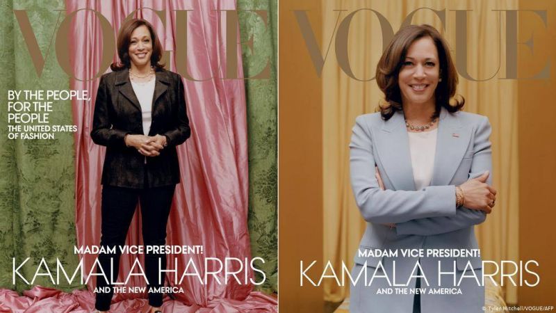 Kamala Harris photographiée trop  « relax » à la une de « Vogue » ?