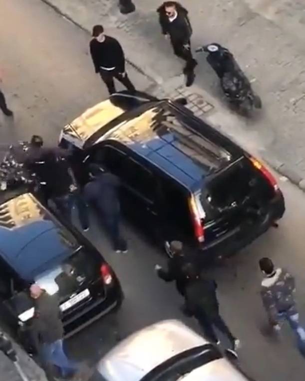 Agression d’un policier par un civil