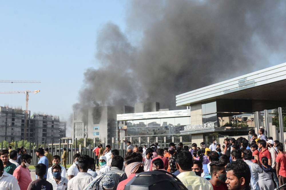 Cinq morts dans un incendie sur le site du géant indien des vaccins