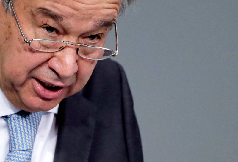 « Un État doit avoir le monopole des armes », réaffirme Antonio Guterres