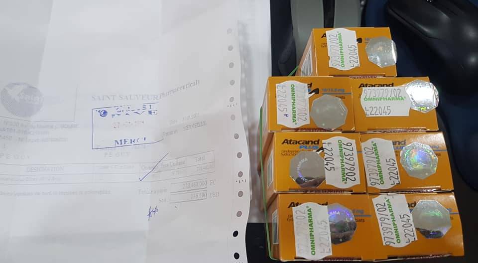 L’affaire des médicaments retrouvés à Kinshasa portée devant la justice
