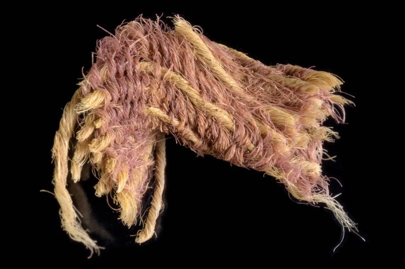 Première découverte de tissus pourpres vieux de 3.000 ans