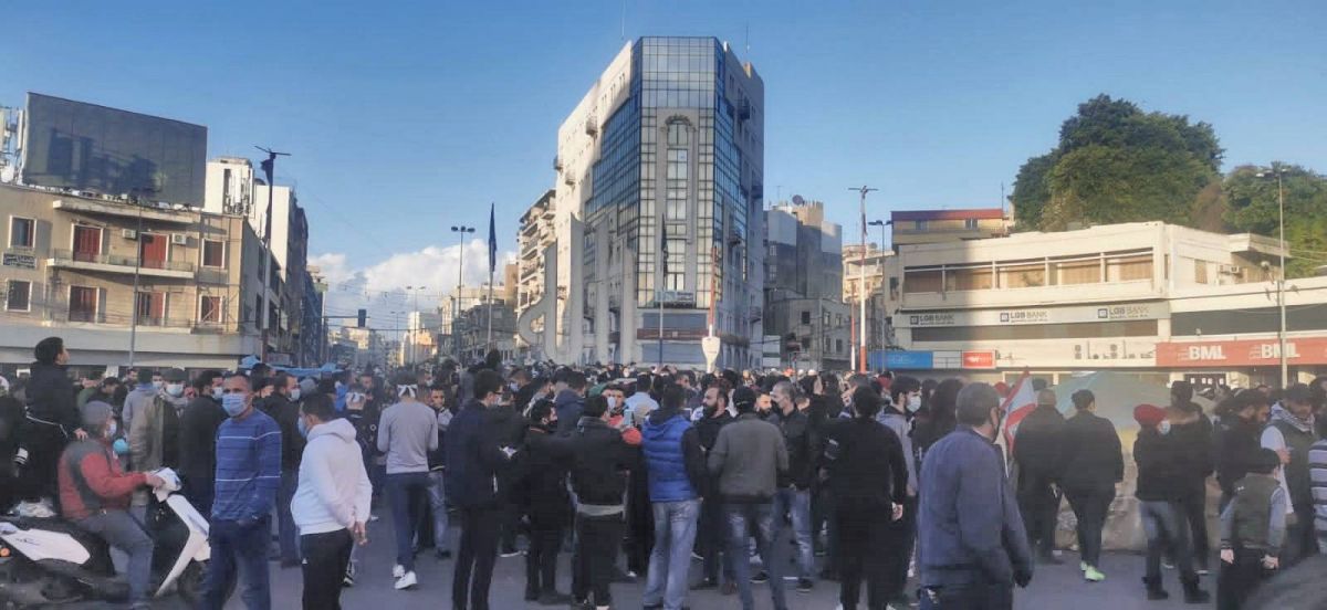 Manifestation à Tripoli pour réclamer que les auteurs du crime soient traduits en justice