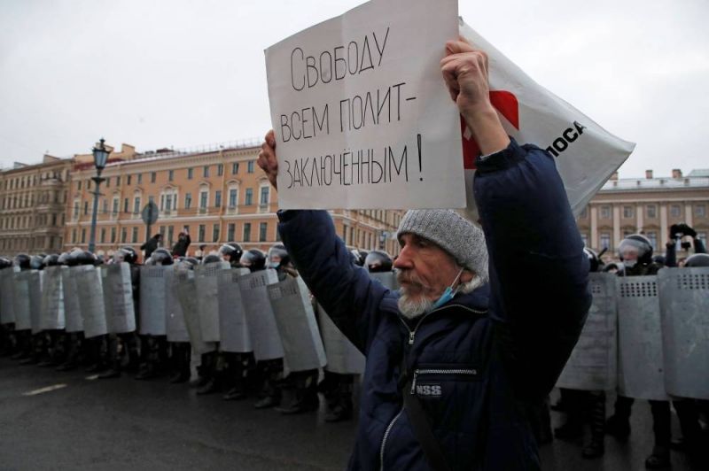 Plus de 4.400 interpellations en Russie lors de manifestations pro-Navalny