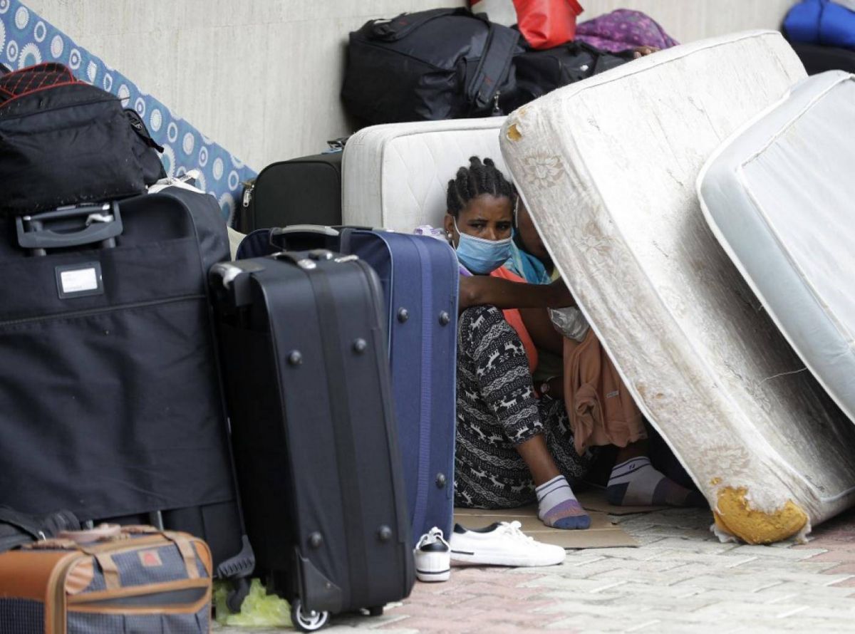 Eviction has become an all too familiar scenario in refugee and migrant worker communities Eviction has become an all too familiar scenario in refugee and migrant worker communities