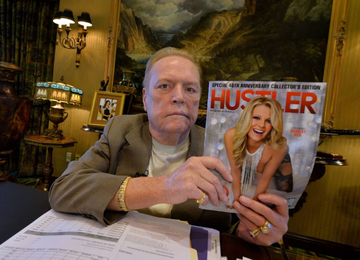 Larry Flynt, magnat du porno provocateur et libertaire