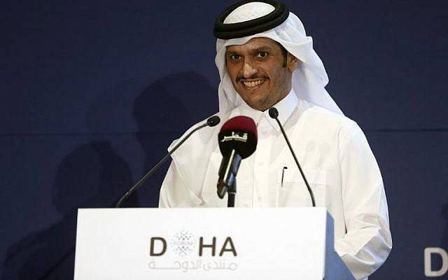 Le chef de la diplomatie du Qatar à Téhéran
