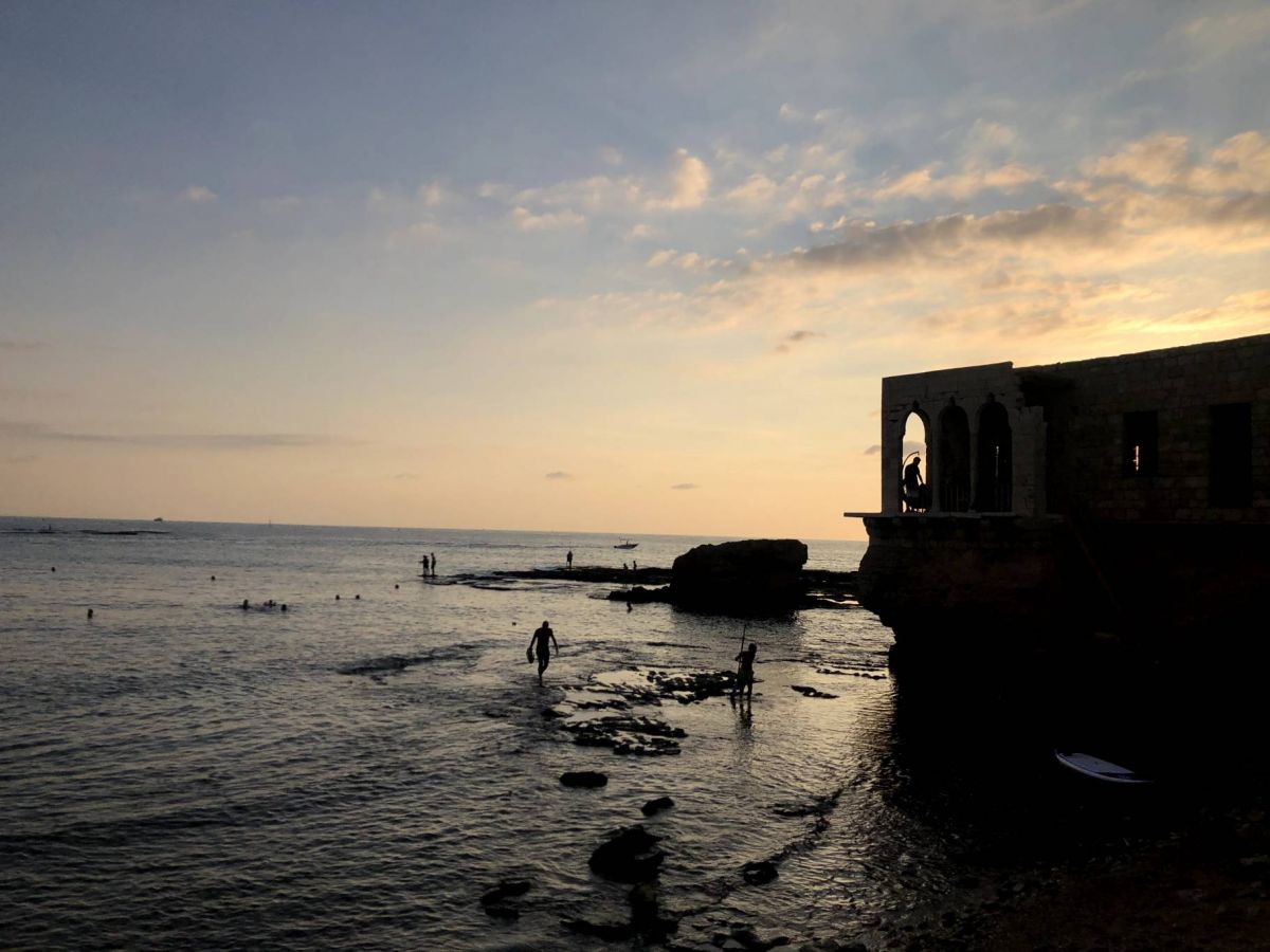 Crépuscule impressionniste à Batroun
