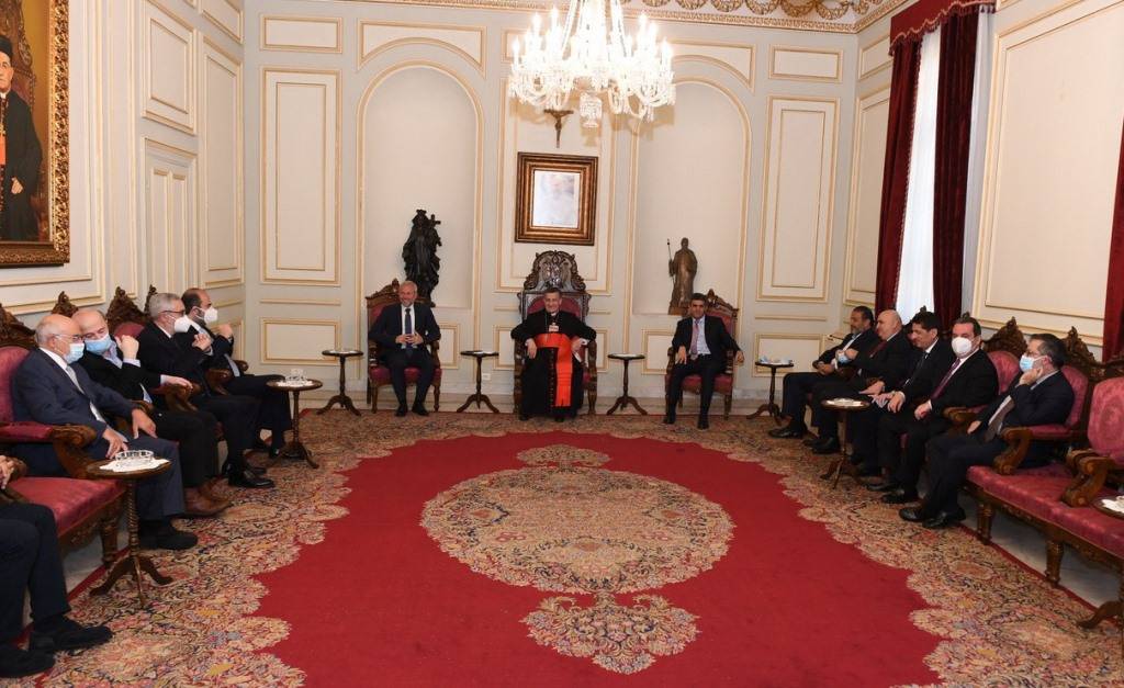 A Bkerké, soutien druzo-chrétien en faveur de Raï