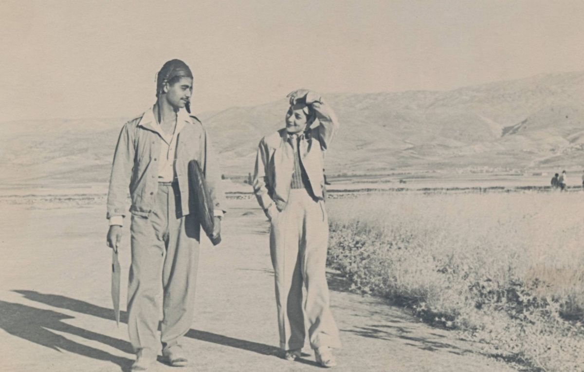 Une Amazone à Rayak en 1938