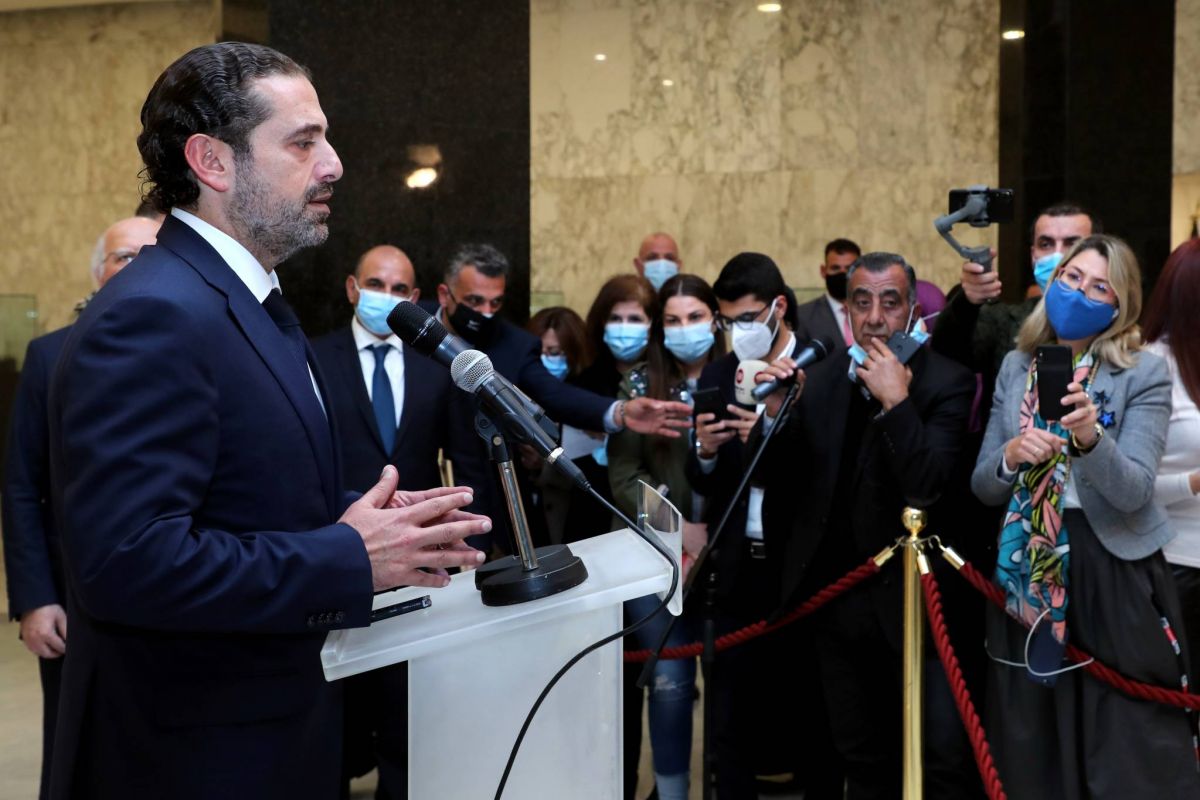 Hariri says a new cabinet and IMF help are necessary to halt Lebanon’s collapse Hariri says a new cabinet and IMF help are necessary to halt Lebanon’s collapse