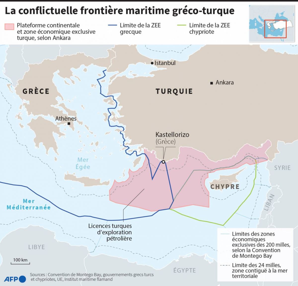 Athènes espère trouver « une base commune » avec Ankara pour résoudre leur différend