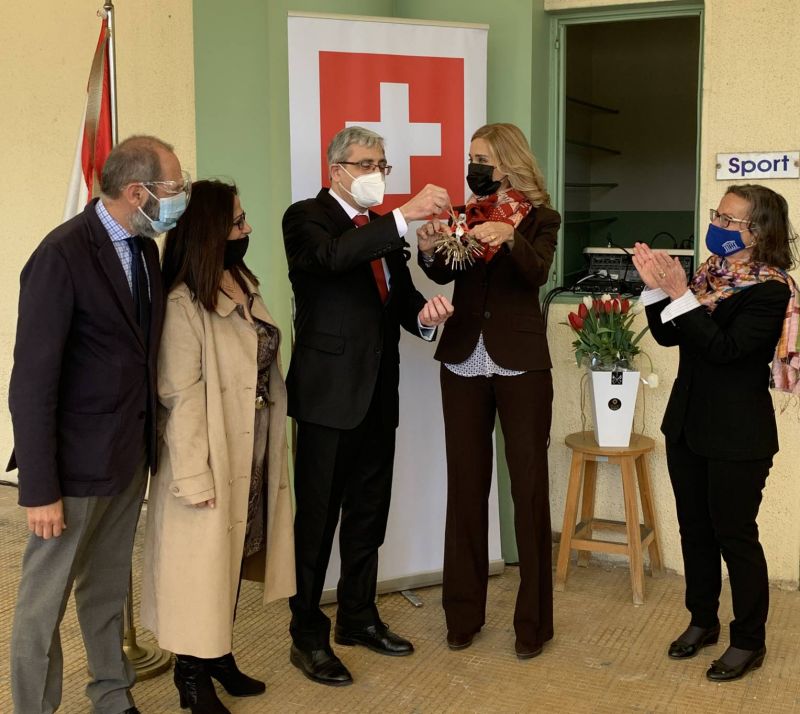 La Suisse réhabilite 19 écoles et deux hôpitaux à Beyrouth