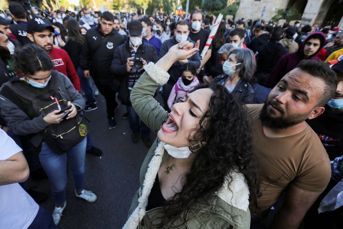 Des centaines de manifestants mobilisés à Beyrouth pour un 