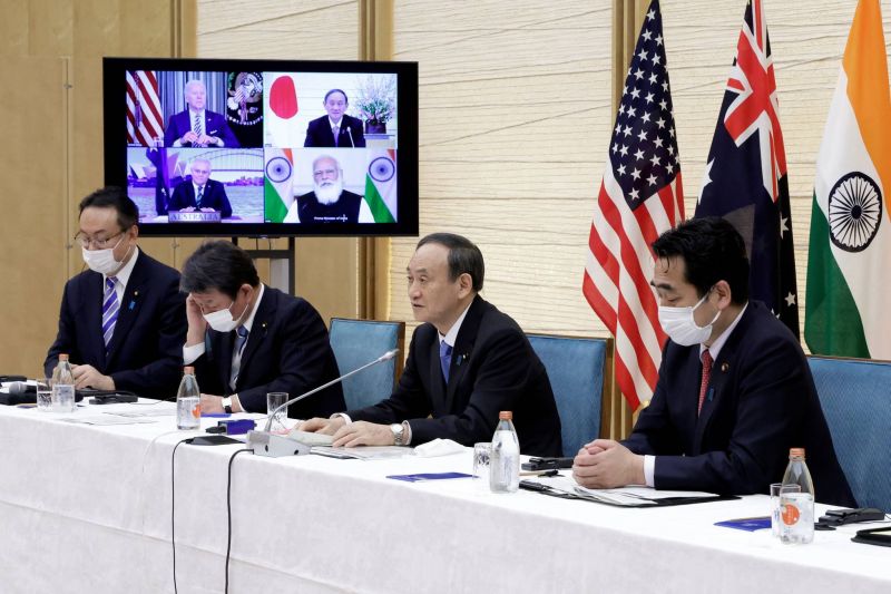 Biden lance son offensive anti-Chine lors d'un sommet avec ses alliés du Pacifique