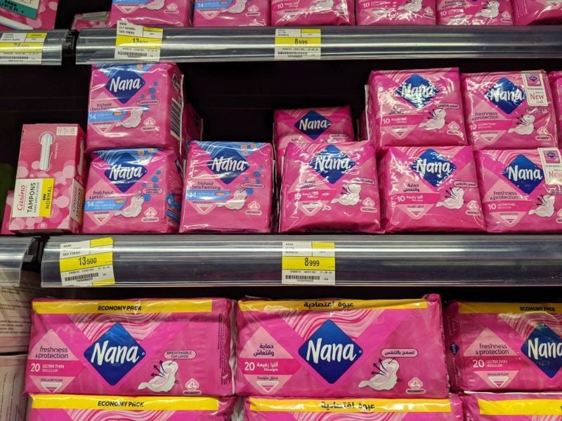 As prices for sanitary products soar, some women and girls are turning to riskier options to manage their periods